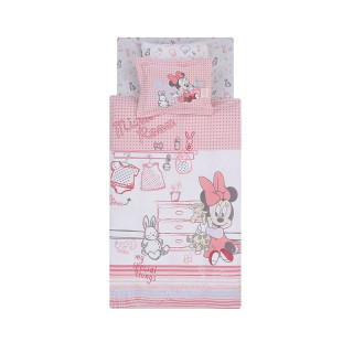 Постільна білизна для немовлят Tac Disney — Minnie Scribble Play Baby