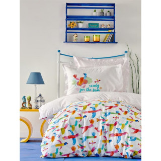 Постільна білизна Karaca Home — Paloma 2018-1 ранфорс підліткова