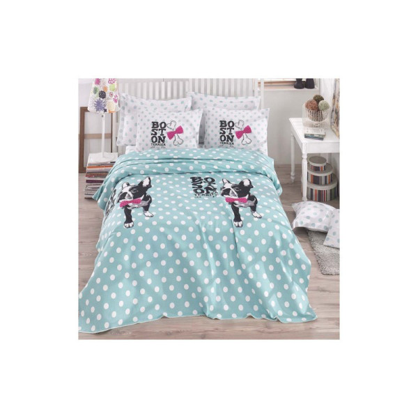 Постільна білизна Eponj Home Pike — Boston mint підліткова Постільна білизна Eponj Home Pike — Boston mint підліткова