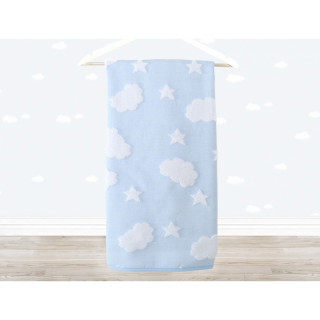 Рушник дитячий Irya — Cloud 70*120 блакитний