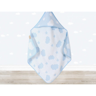 Куточок для купання Irya — Cloud Kundak 75*75 блакитний