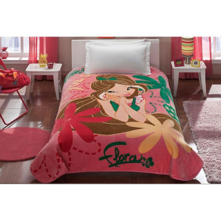 Покривало акрилове Tac Disney — Winx Flora 160*220 підліткове