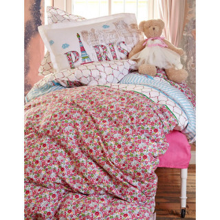 Постільна білизна Karaca Home — Melosa 2017-1 ранфорс піке підліткова