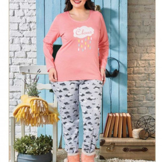 Костюм трикотажний жіночий піжама турція