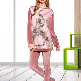 Костюм трикотажний жіночий піжама турція