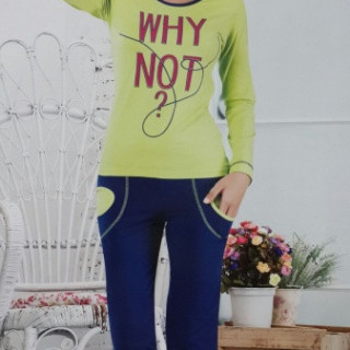 Костюм трикотажний жіночий піжама турція