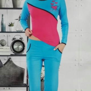 Костюм трикотажний жіночий піжама турція