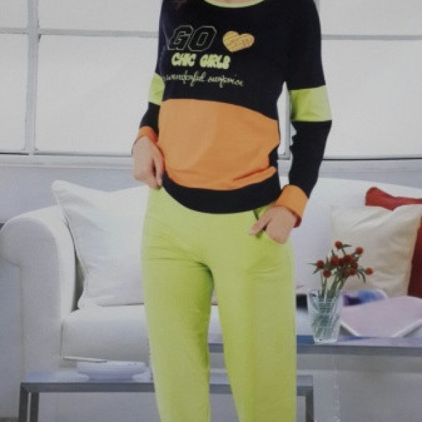 Костюм трикотажний жіночий піжама турція Костюм трикотажний жіночий піжама турція