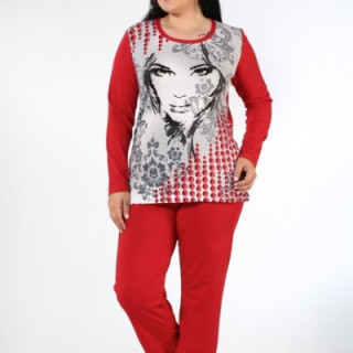 Костюм трикотажный женский пижама турция