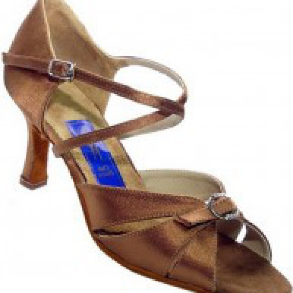 Туфлі для танців жіночі Латина сатин бежевий 7 см 22,5р (36р). Туфлі для танців жіночі Латина сатин бежевий 7 см 22,5р (36р).