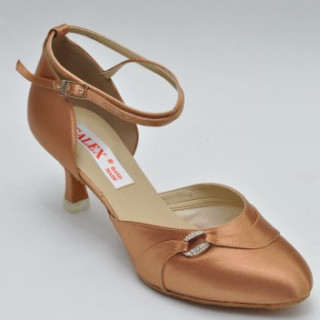 Туфлі для танців жіночі Стандарт Галекс колір бежевий