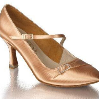 Туфлі для танців жіночі Стандарт Галекс колір бежевий