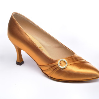 Туфлі для танців жіночі Стандарт колір бежевий