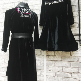 Танцювальний одяг із логотипом (вишивка)