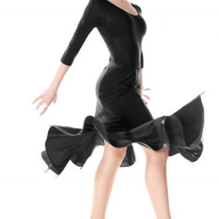 Юбка женская, для танцев Латина 36, Бально - спортивный, Трикотаж, Юбка, Танцы