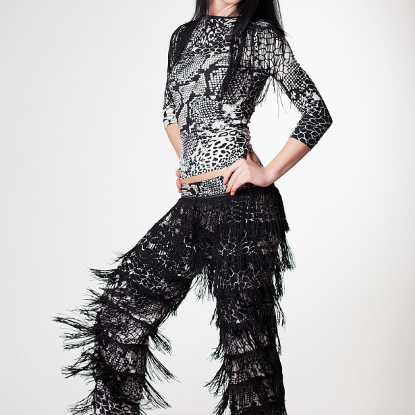 Штани Блюз (44, пітон чорний) Штани Блюз (44, пітон чорний)