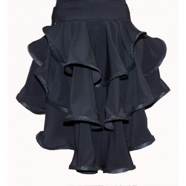 Спідниця тренувальна для танців Латина 30-48р із регліном і шортами. Спідниця тренувальна для танців Латина 30-48р із регліном і шортами.