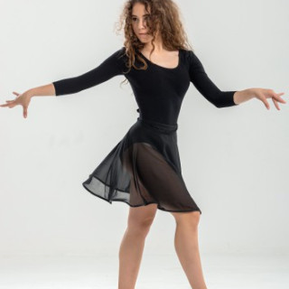 Спідниця-хітон тренувальна, шифон 40 см