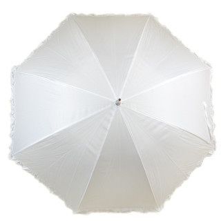 Парасолька жіноча Палиця білий колір