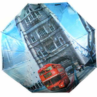 Парасолька жіноча автомат Euroclim дизайн Лондон